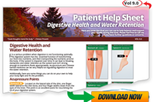 digestive health and water retention