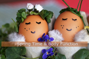 spring time and body functioning