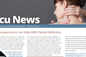 acupuncture can help with opioid addiction
