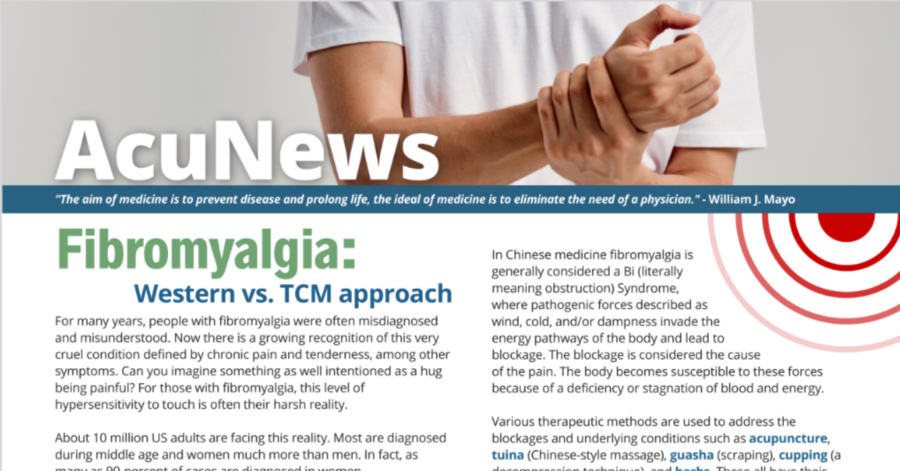 Fibromyalgia Western vs TCM approach