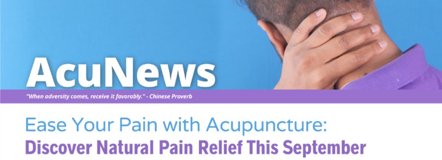 Ease your pain with acupuncture
